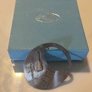 Vintage Artesian Silver Pendant